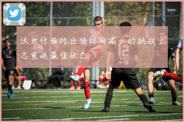 沃尔什面对出场时间减少的挑战立志重返最佳状态